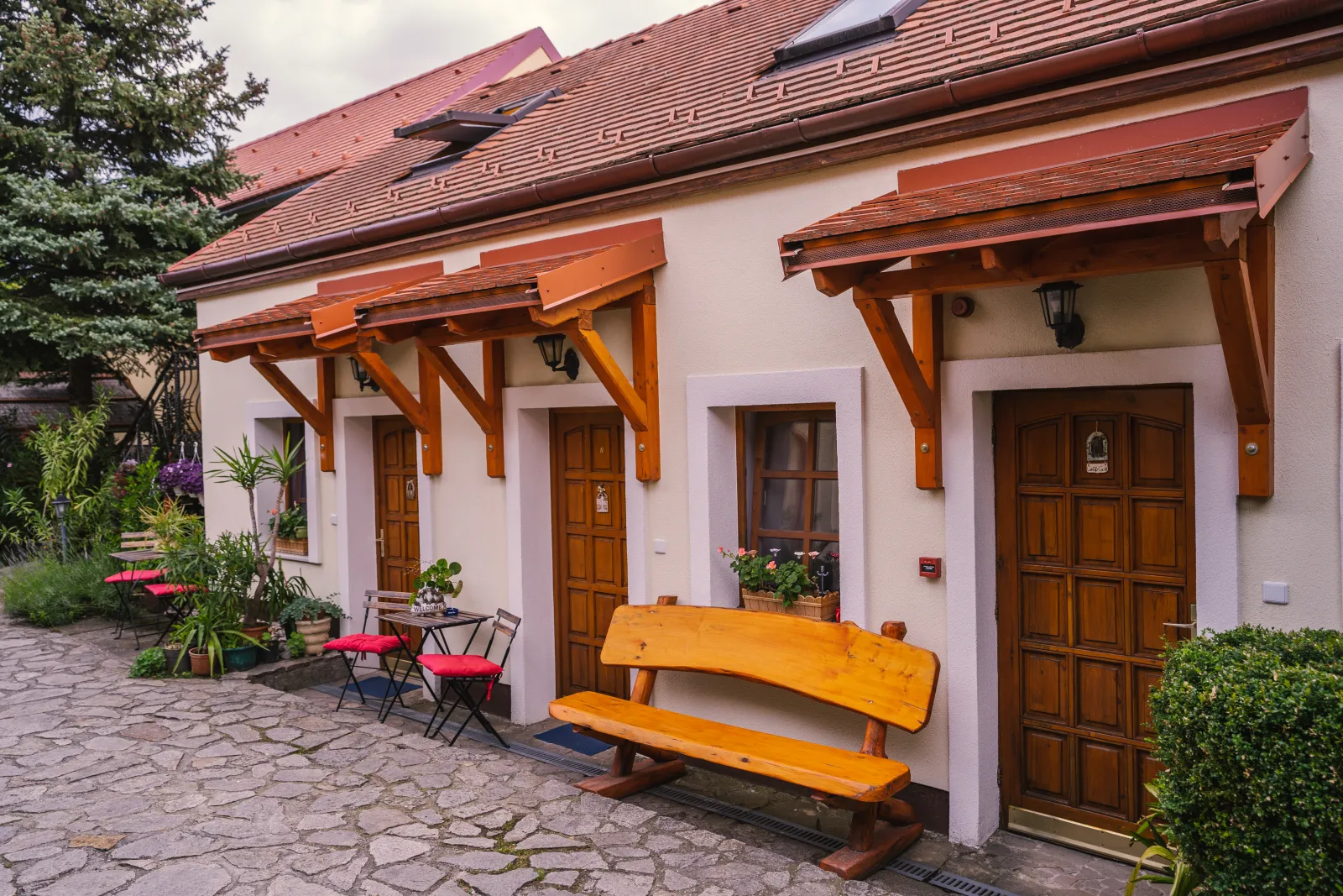 Klimatizált szoba a panzióban